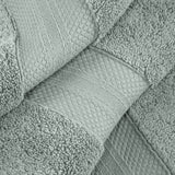 6 Piece Towel Set 100% Turkish Cotton Plush - Aria