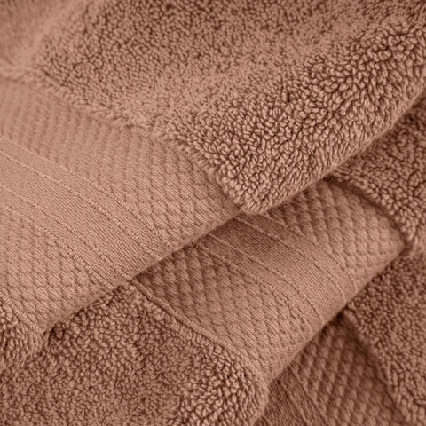 Aria Turkish Cotton Face Towels 12-Piece Set