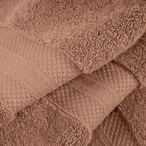 6 Piece Towel Set 100% Turkish Cotton Plush - Aria