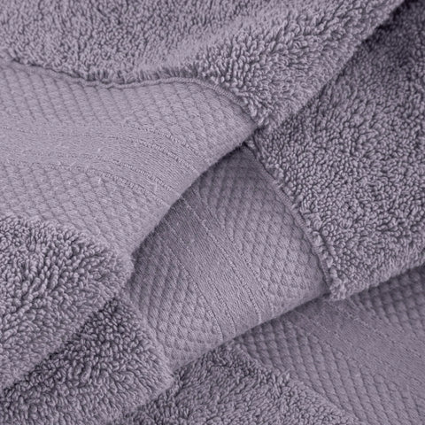 6 Piece Towel Set 100% Turkish Cotton Plush - Aria
