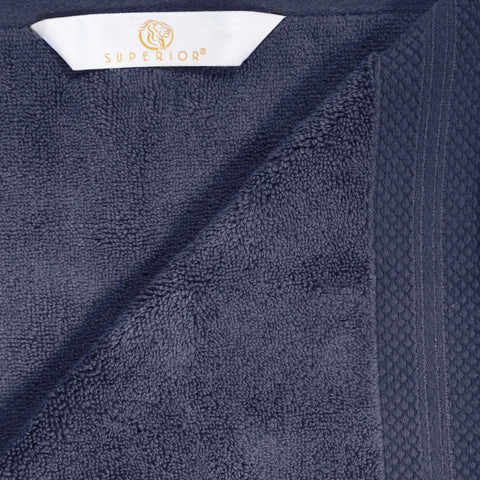 Turkish Cotton Towel Set 3-Piece Aria Plush Solid