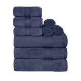 Turkish Cotton Bath Towel Set 9 Piece