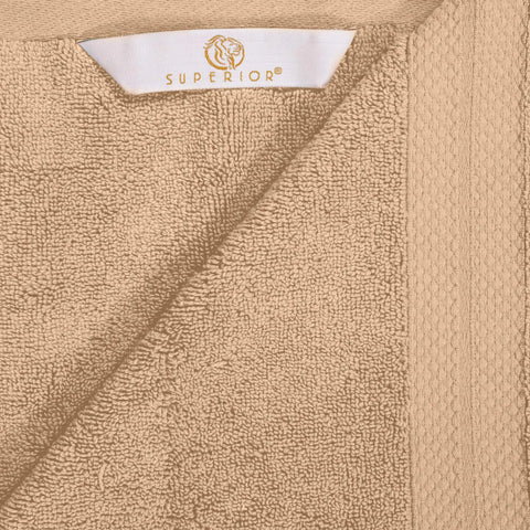 Turkish Cotton Towel Set 3-Piece Aria Plush Solid
