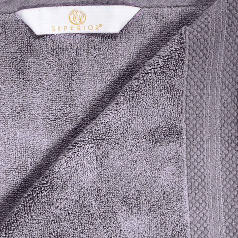 Turkish Cotton Towel Set 3-Piece Aria Plush Solid