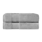 Aria Turkish Cotton Heavyweight Solid Absorbent 2 Piece Bath Towel Set