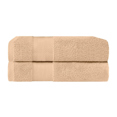 Turkish Cotton Bath Towel Set Plush Absorbent - Aria