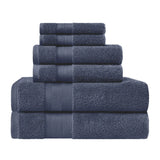 6 Piece Towel Set 100% Turkish Cotton Plush - Aria