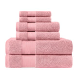 6 Piece Towel Set 100% Turkish Cotton Plush - Aria