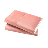 100% Egyptian Cotton 700 Thread Count Solid Pillowcase Set