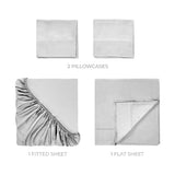 700 Thread Count Egyptian Cotton Sateen Bed Sheet Set