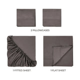 700 Thread Count Egyptian Cotton Sateen Bed Sheet Set
