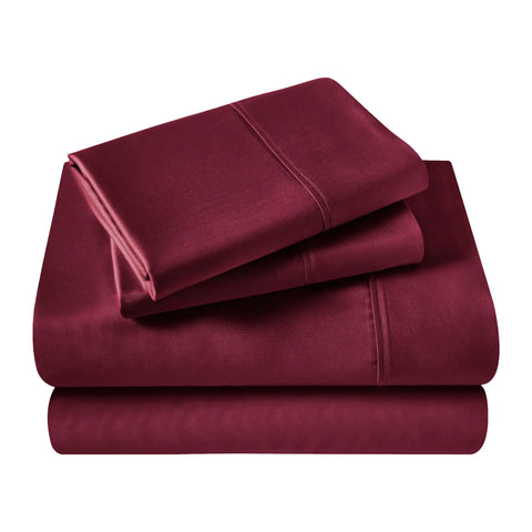 700 Thread Count Egyptian Cotton Sateen Bed Sheet Set