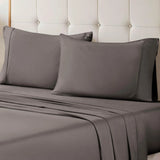 100% Egyptian Cotton 700 Thread Count Solid Pillowcase Set