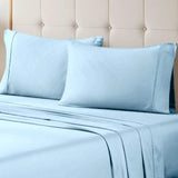100% Egyptian Cotton 700 Thread Count Solid Pillowcase Set