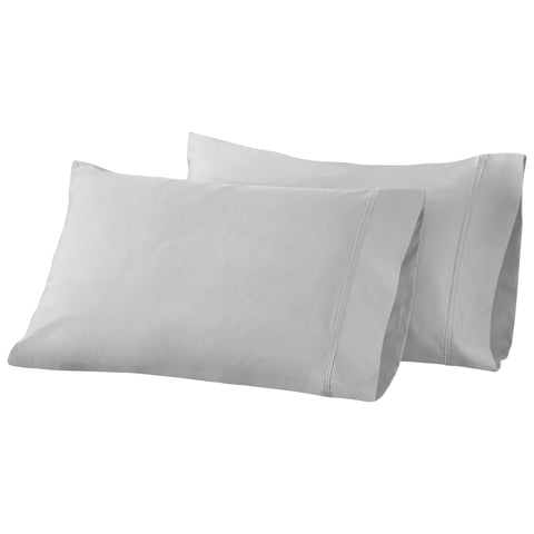 100% Egyptian Cotton 850 Thread Count Solid Bed Pillowcase Set