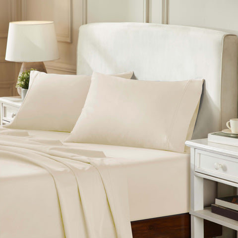 100% Egyptian Cotton 850 Thread Count Solid Bed Pillowcase Set