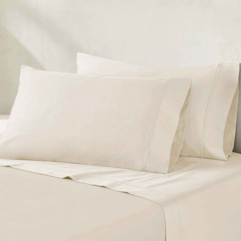 100% Egyptian Cotton 850 Thread Count Solid Bed Pillowcase Set