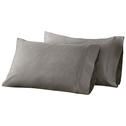 100% Egyptian Cotton 850 Thread Count Solid Bed Pillowcase Set