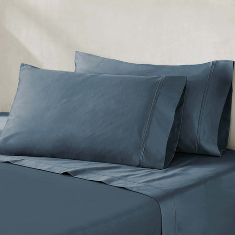 100% Egyptian Cotton 850 Thread Count Solid Bed Pillowcase Set