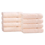 Heritage Egyptian Cotton Plush Thick Absorbent Hand Towel Set of 8