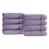 Heritage Egyptian Cotton Plush Thick Absorbent Hand Towel Set of 8
