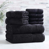 Egyptian Cotton Heritage Plush Towel Set 8 Piece