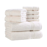 Egyptian Cotton Heritage Plush Towel Set 8 Piece