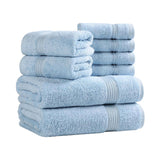 Egyptian Cotton Heritage Plush Towel Set 8 Piece