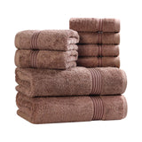 Egyptian Cotton Heritage Plush Towel Set 8 Piece