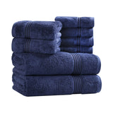 Egyptian Cotton Heritage Plush Towel Set 8 Piece
