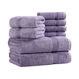 Egyptian Cotton Heritage Plush Towel Set 8 Piece