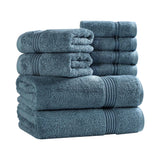 Egyptian Cotton Heritage Plush Towel Set 8 Piece