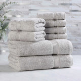 Egyptian Cotton Heritage Plush Towel Set 8 Piece