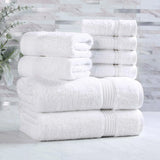 Egyptian Cotton Heritage Plush Towel Set 8 Piece
