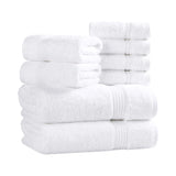 Egyptian Cotton Heritage Plush Towel Set 8 Piece