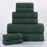Cotton Ribbed Textured Towel Set 8-Piece - Soho