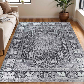 Copley Bohemian Oriental Medallion Wildlife Indoor Area Rug Or Runner