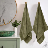 Madison Egyptian Cotton Plush Thick Absorbent Bath Towel Set of 2