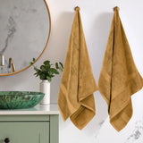 Egyptian Cotton Bath Towels Plush Absorbent Set of 2 Madison