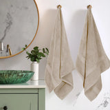 Egyptian Cotton Bath Towels Plush Absorbent Set of 2 Madison