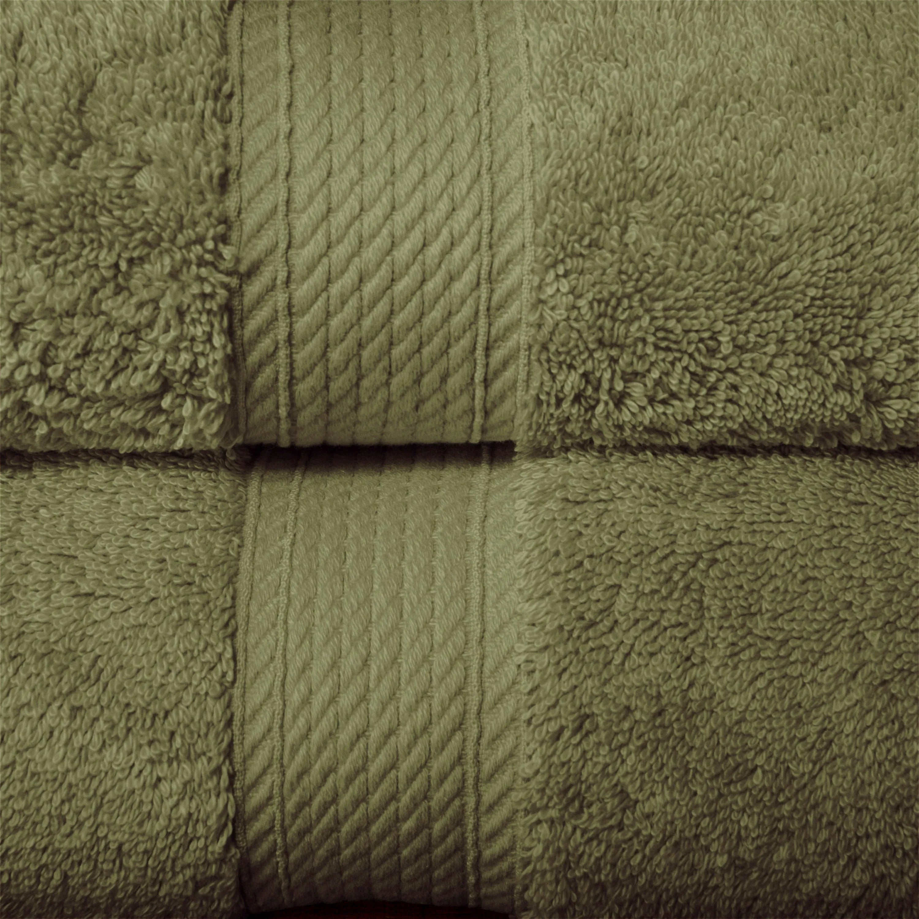 Madison Egyptian Cotton Plush Heavyweight 6 Piece Towel Set