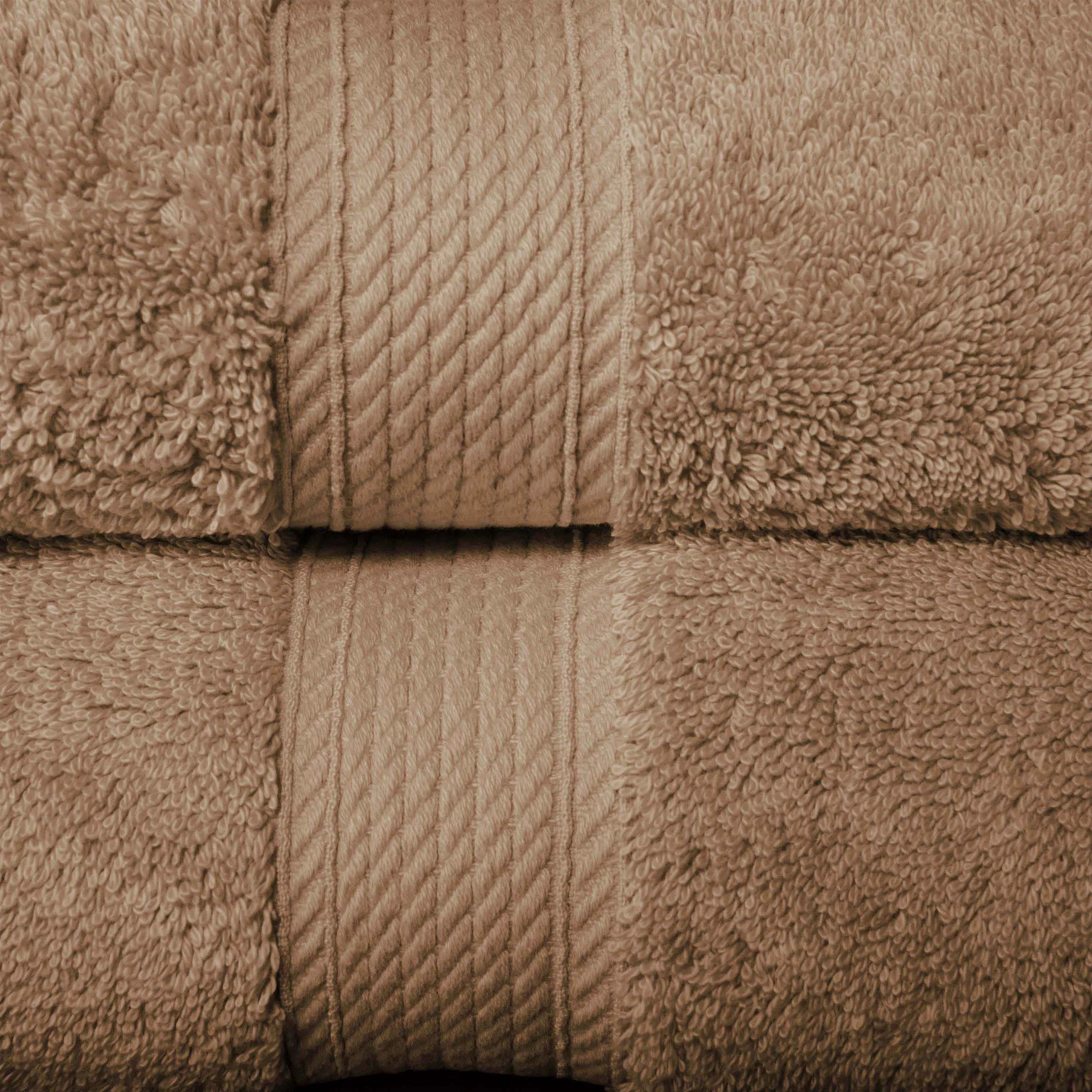 Madison Egyptian Cotton Plush Heavyweight 6 Piece Towel Set