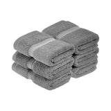 Egyptian Cotton Face Towel Set of 6 by Madison
