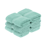 Egyptian Cotton Face Towel Set of 6 by Madison