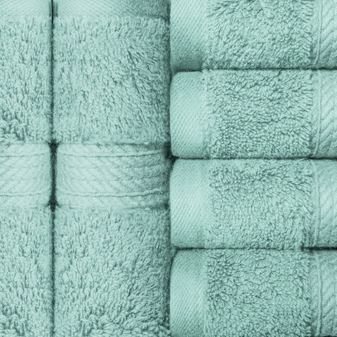 Egyptian Cotton Face Towel Set of 6 by Madison