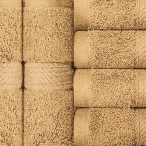 Egyptian Cotton Face Towel Set of 6 by Madison