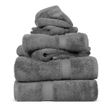 Egyptian Cotton 6-piece towel set – Plush & Heavyweight