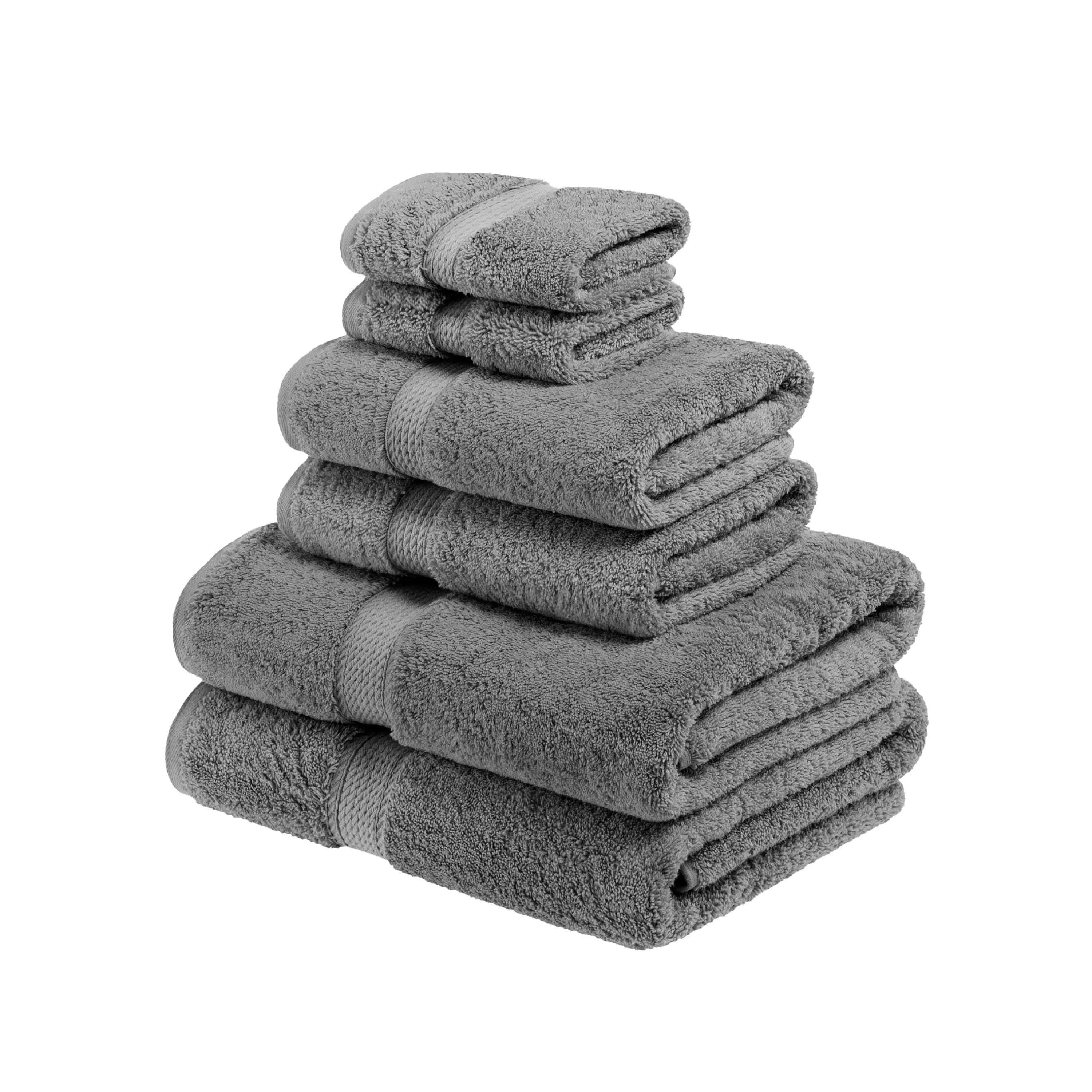 Madison Egyptian Cotton Plush Heavyweight 6 Piece Towel Set