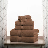 Madison Egyptian Cotton Plush Heavyweight 6 Piece Towel Set