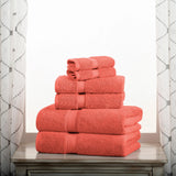 Madison Egyptian Cotton Plush Heavyweight 6 Piece Towel Set